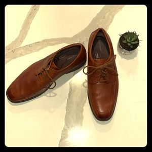Rockport brown leather dress shoes